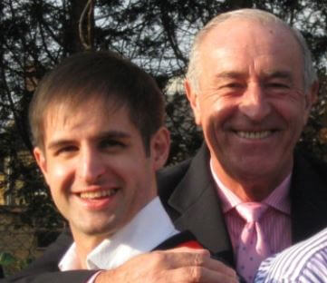 Cherry Kingston’s ex-husband, Len Goodman with his son, James William Goodman.